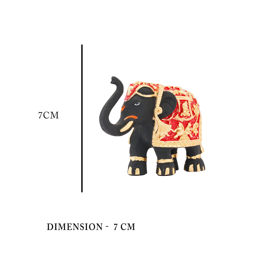 gold plated elephant