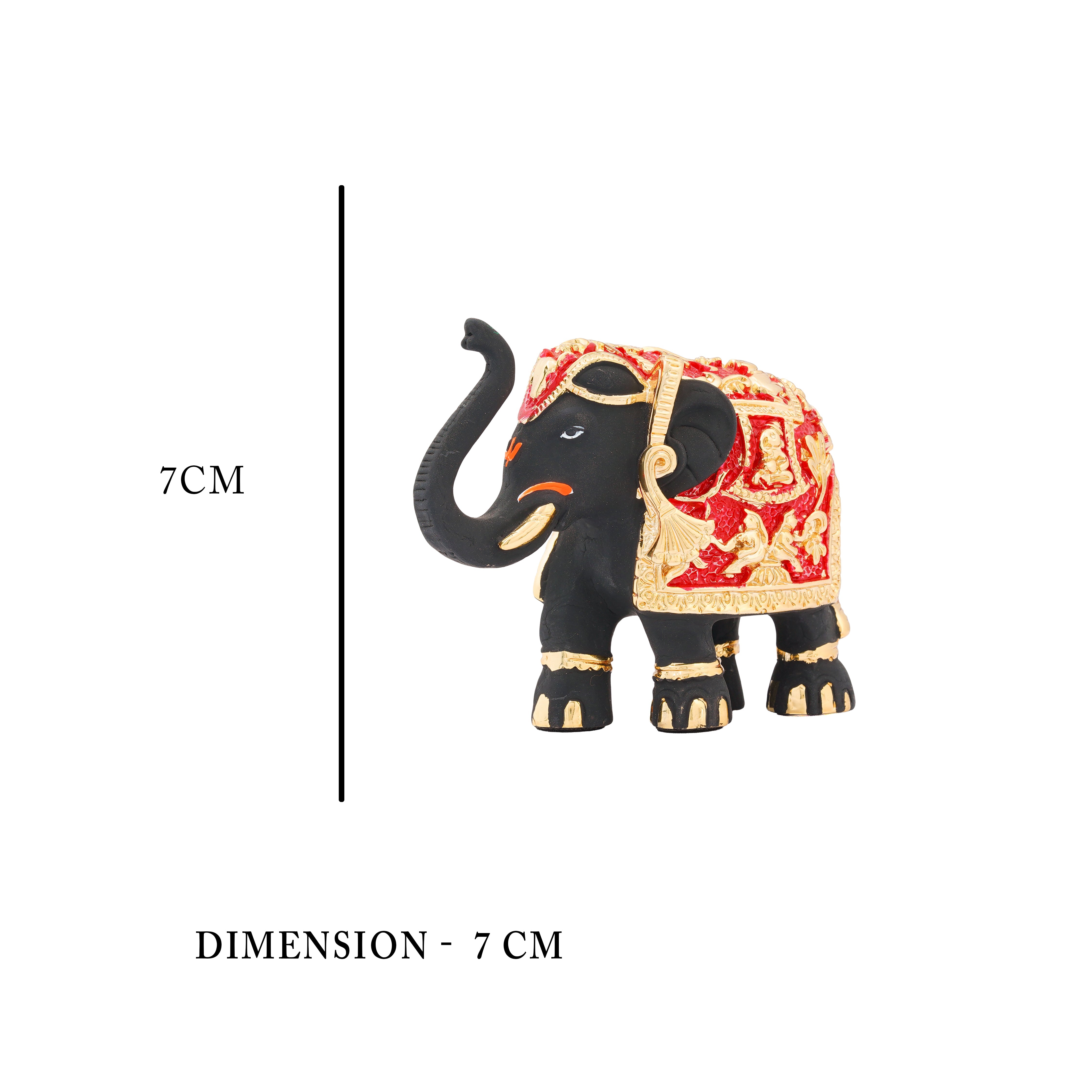 gold plated elephant