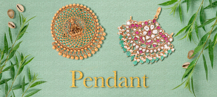 Gold Plated Pendant Collection Banner Mobile