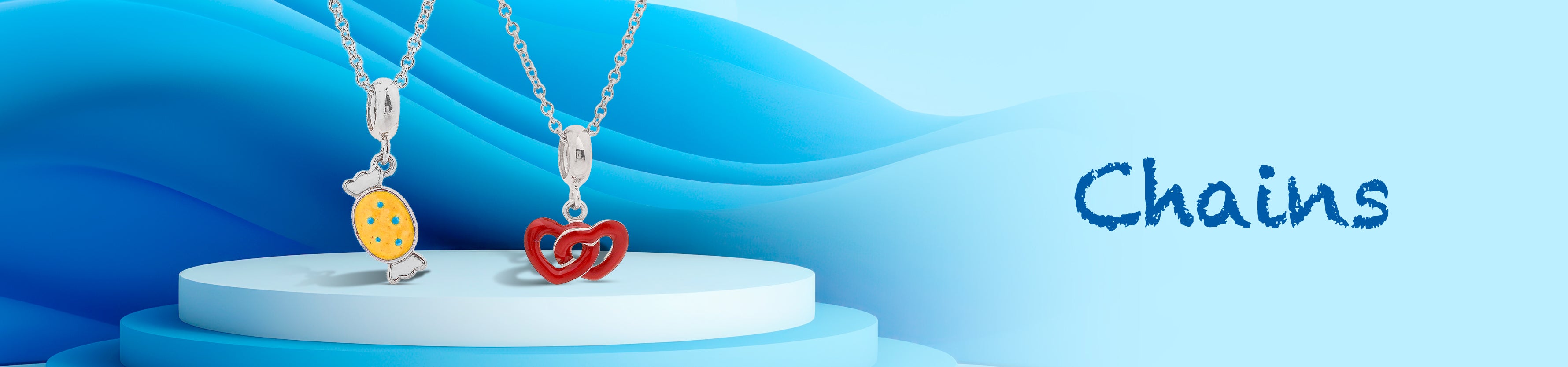 Kids Sterling Silver Chain Collection Banner Desktop