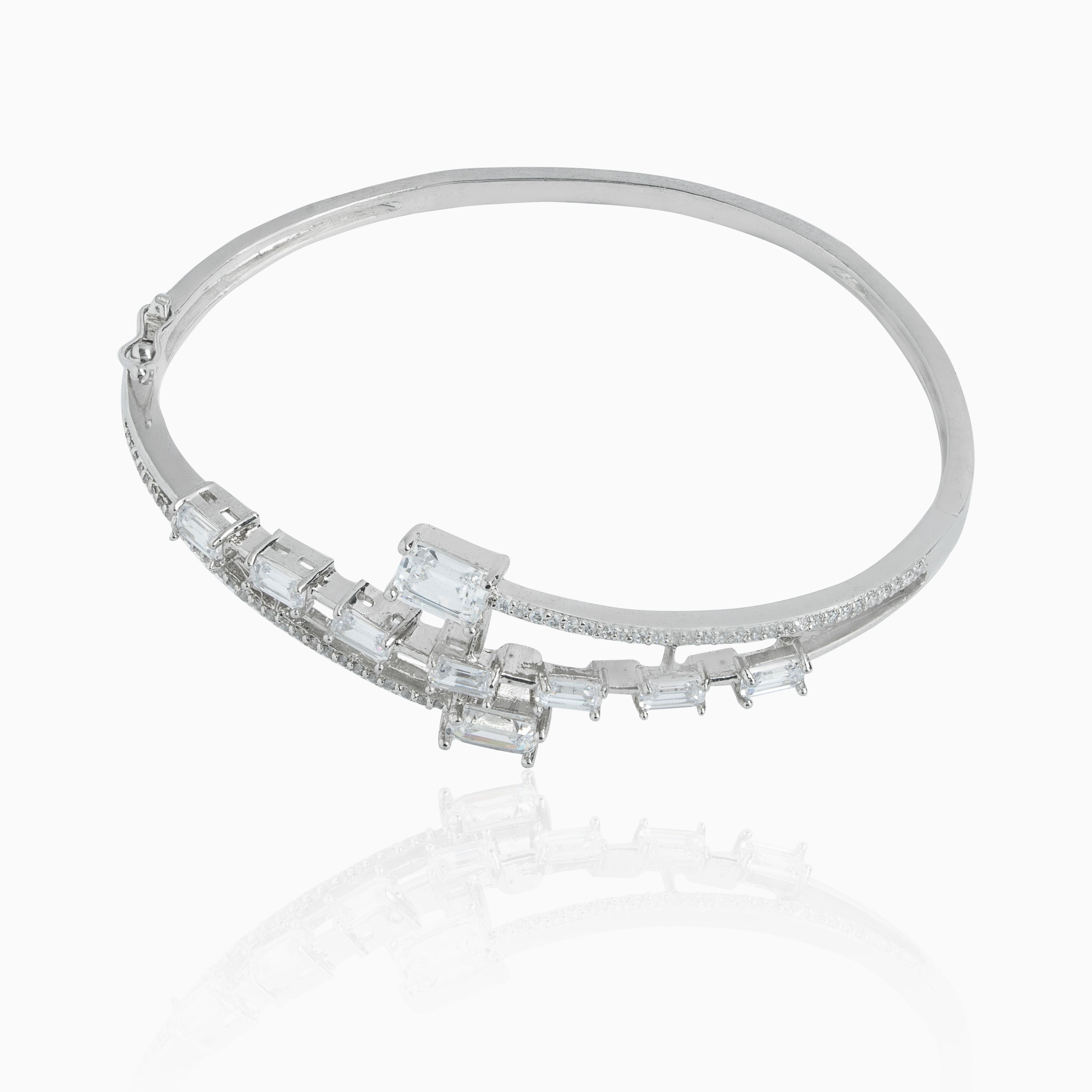 luxury silver bangle jewellery