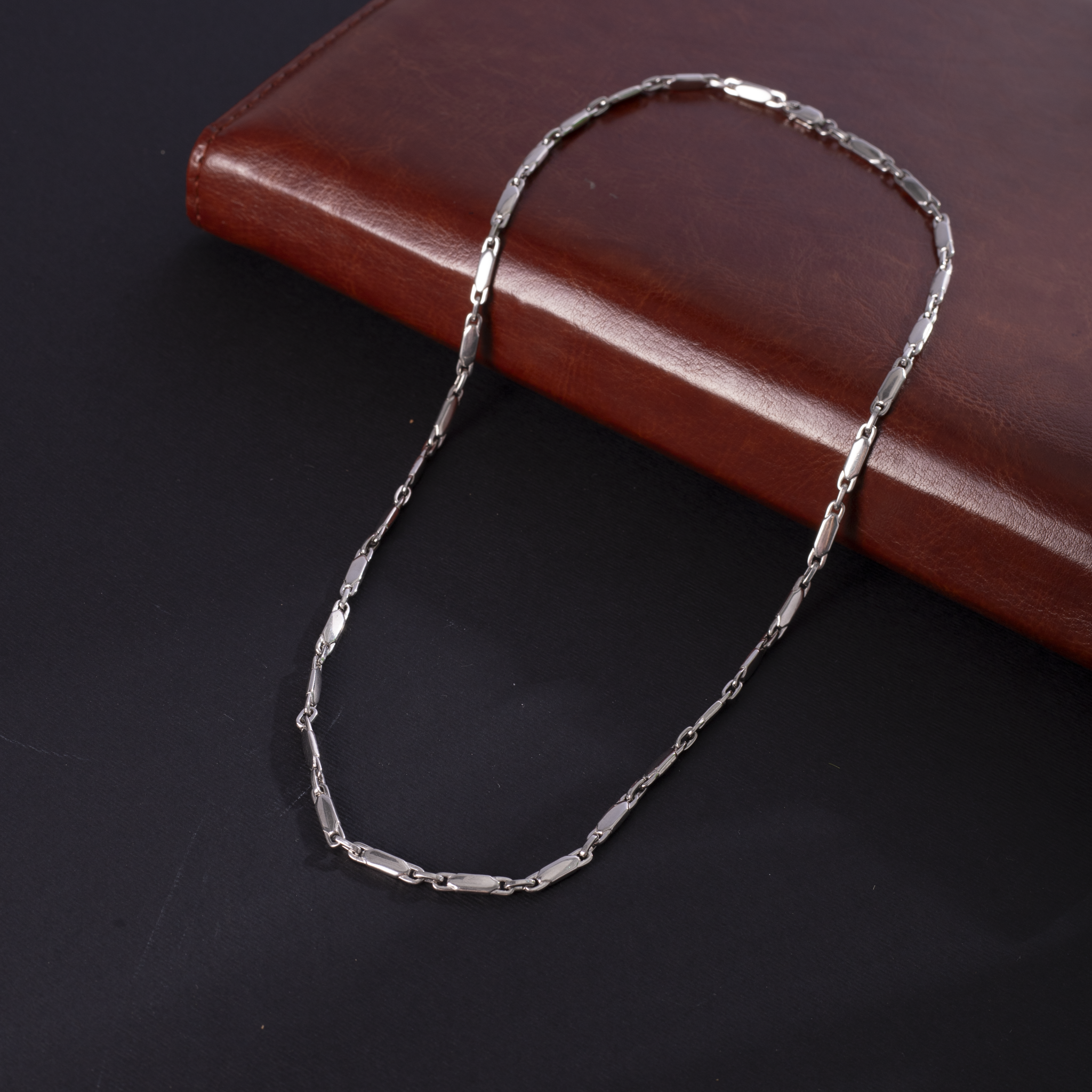mens silver chain
