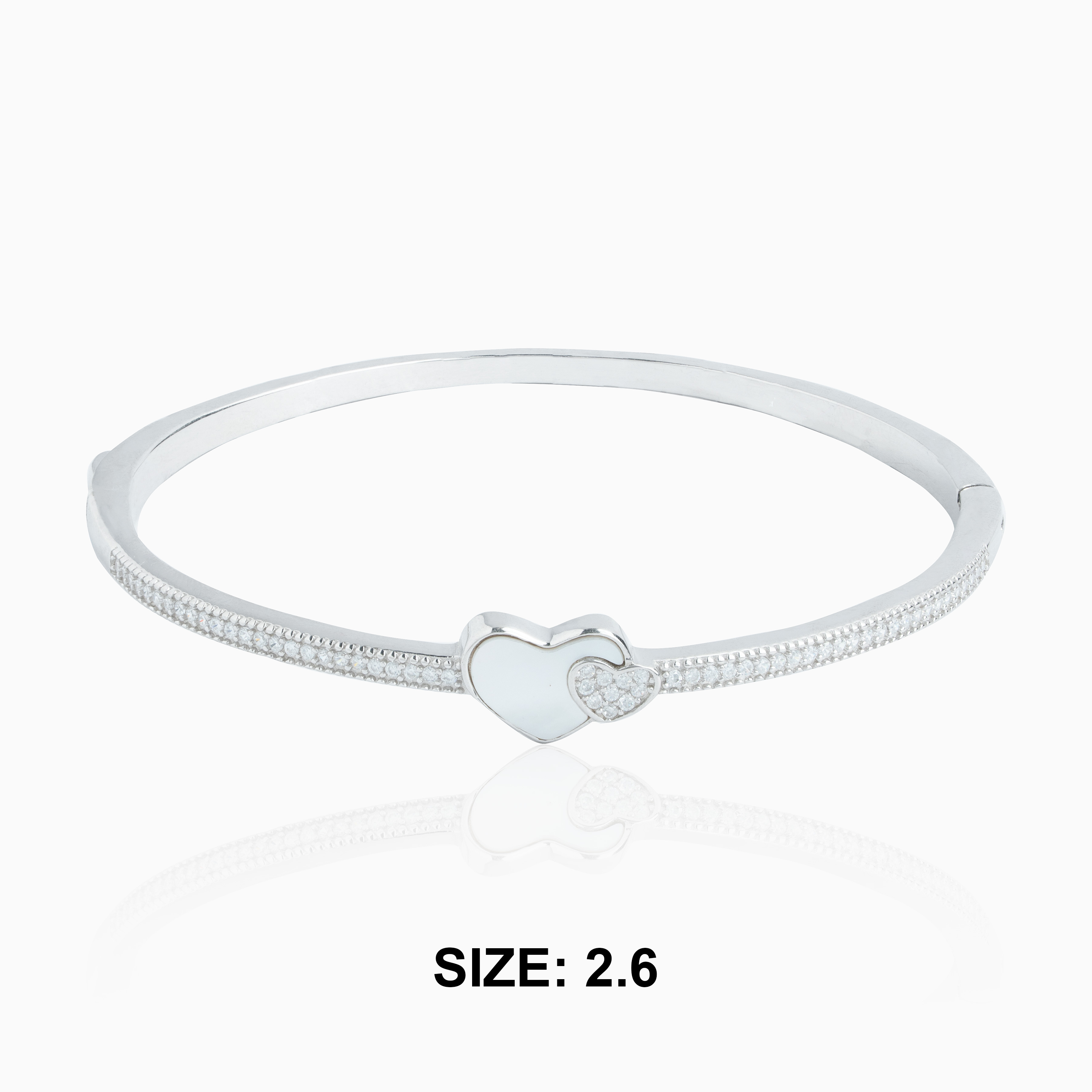 minimalist open bangle design