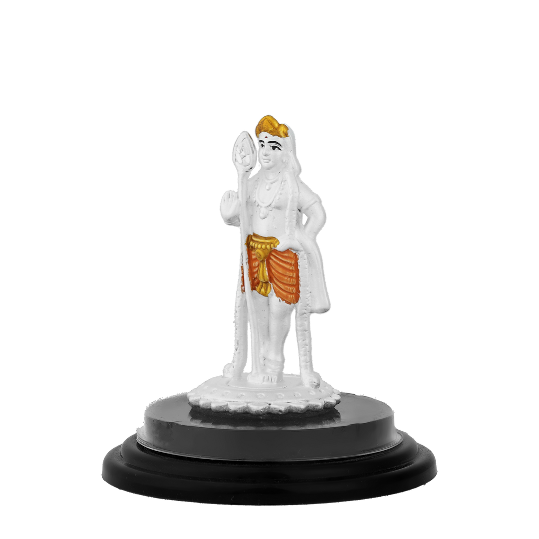 murugan statue in silver 