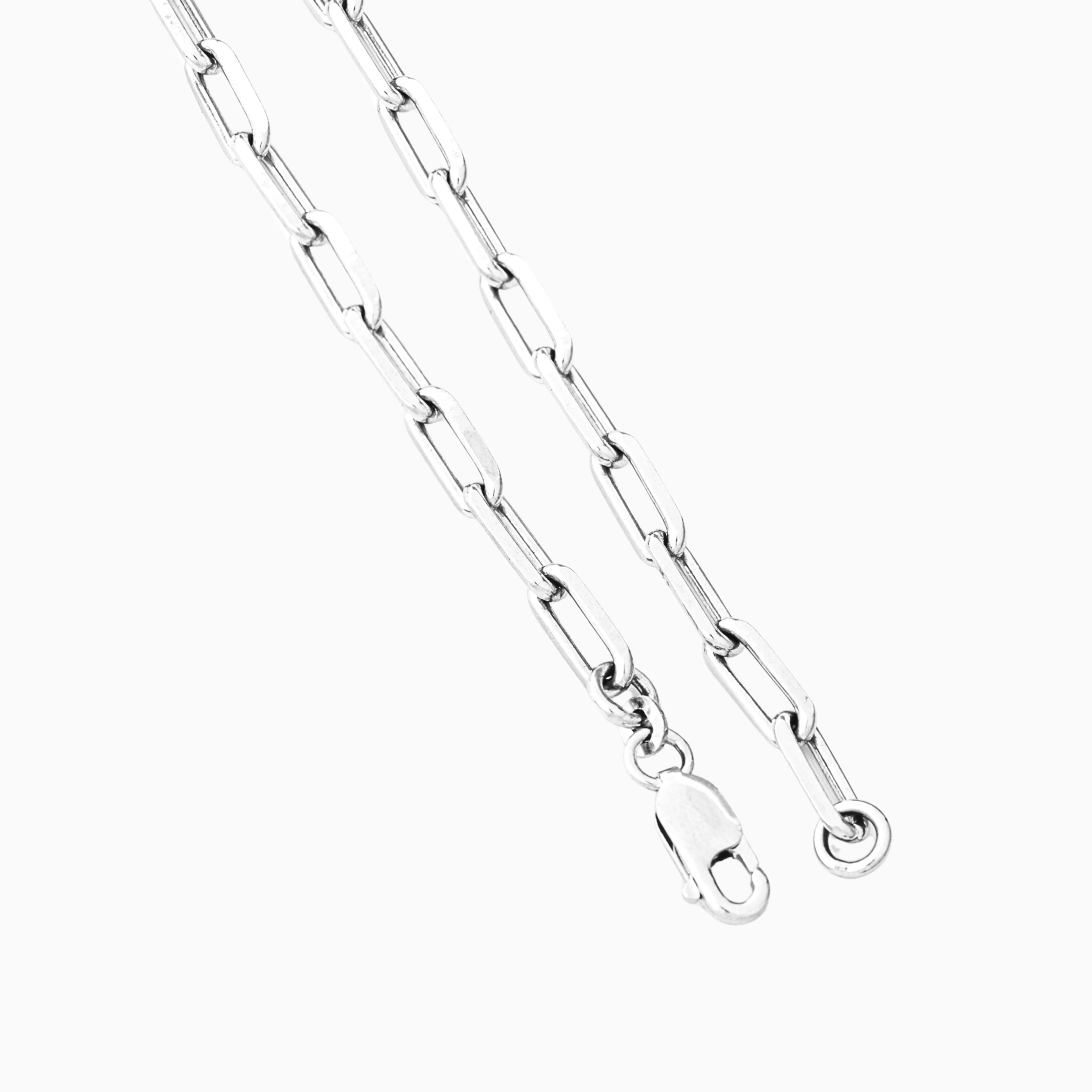 paper clip link chain for mens