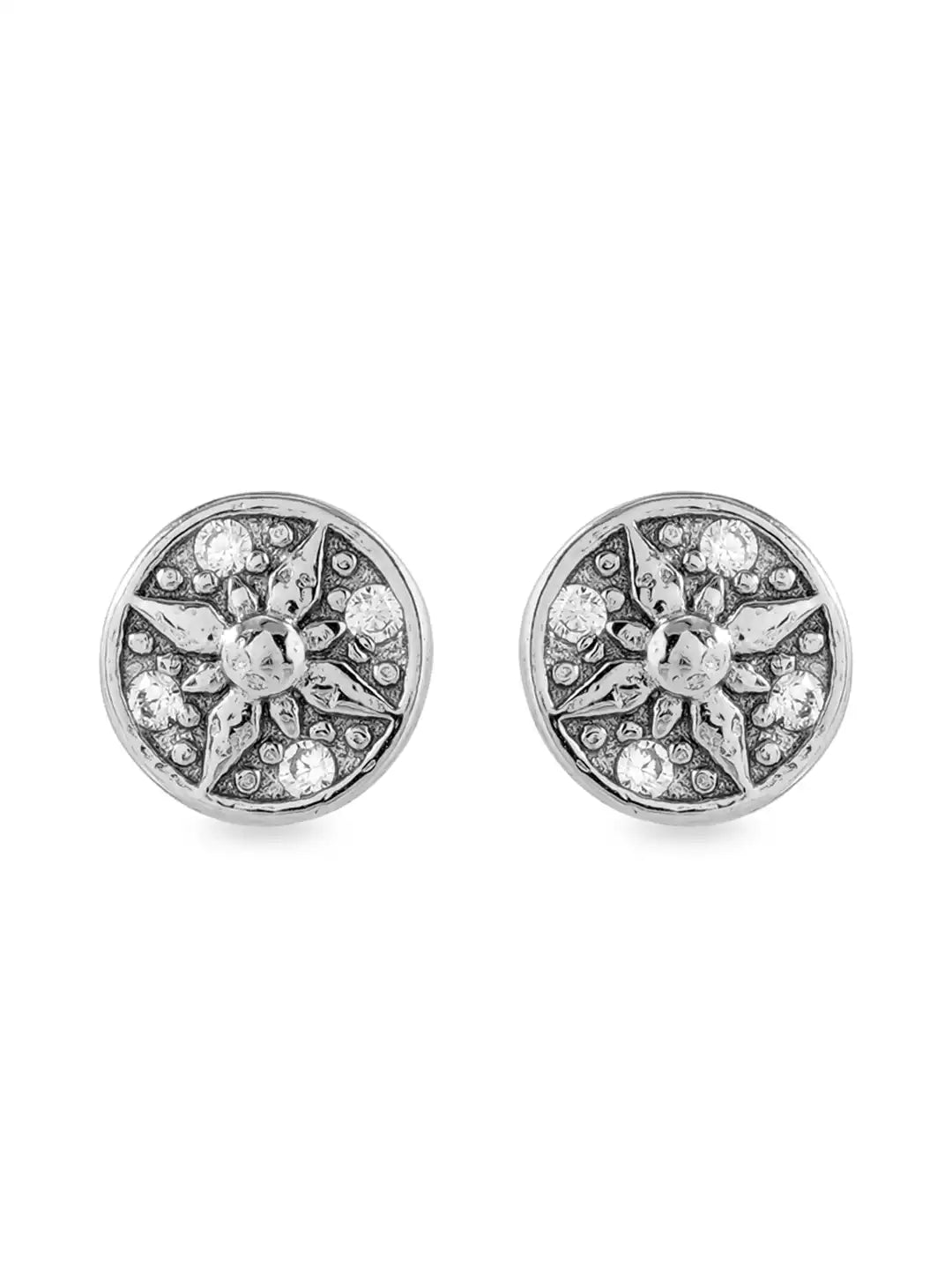 925 Silver Compass Studs