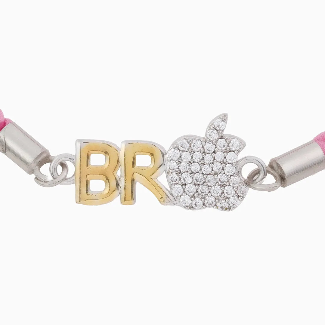 Silver Apple Rakhi