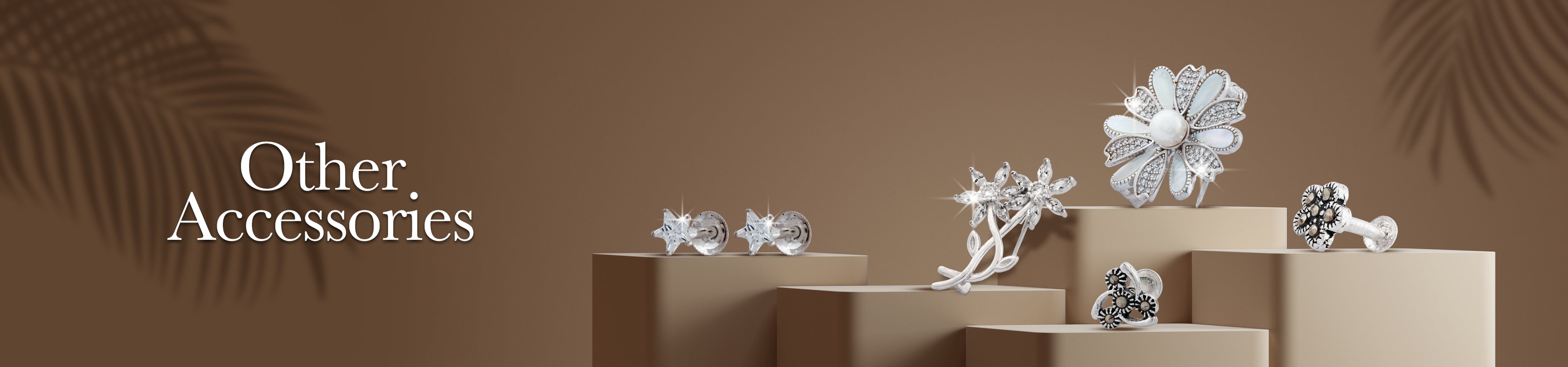 Sterling Silver Saree Brooch Collection Banner Desktop