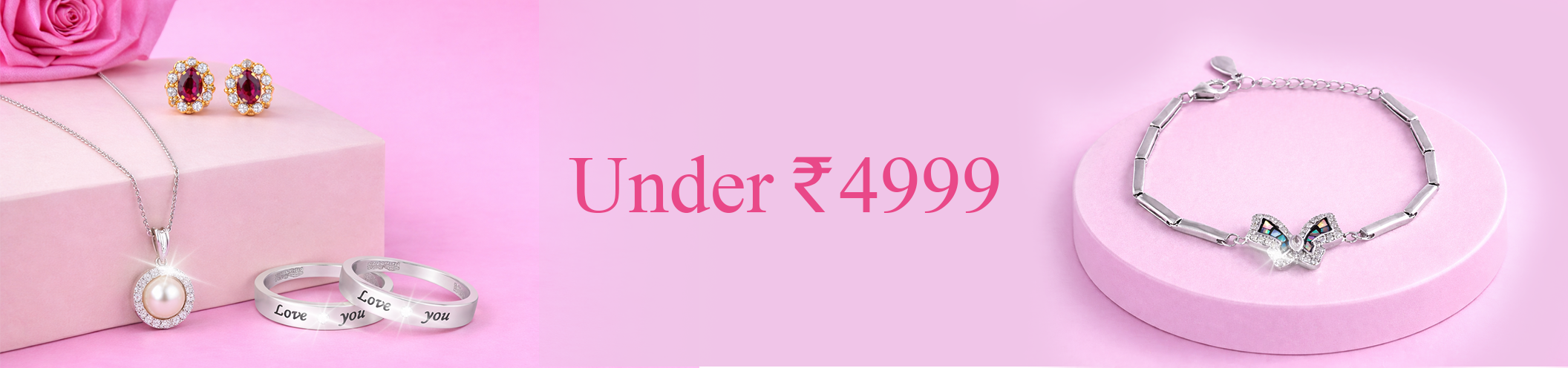 Jewellery Under ₹4999 Banner Desktop